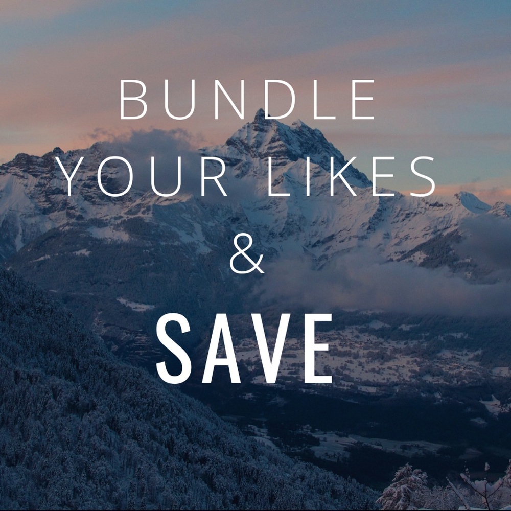 Bundle you likes and I’ll send you a great offer